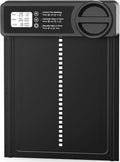 CARLA HOME Automatic Chicken Coop Door Opener with Timer Control, Anti-Pinch Protection, LCD Display & Battery Powered for Backyard Chickens