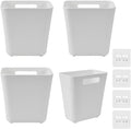 CARLA HOME 4-Pack Self-Adhesive Wall Storage Box for Cabinet Doors, Kitchen, Bathroom & Office
