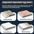 CARLA HOME 70 Egg Incubator with Automatic Turning, LED Display, Humidity & Temperature Control, Auto Water System & Built-in Egg Candler for Chicken, Duck, Quail, Goose