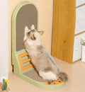 CARLA HOME Vertical Cat Scratching Board with Durable Cardboard for Indoor Cats