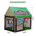 CARLA HOME Kids Clubhouse Play Tent - Green - Outdoor Play Equipment Play Tents & Tunnels