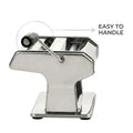 CARLA HOME Pasta Maker Machine - Hand Crank Noodle Maker - Grey - Kitchen Appliances Pasta Makers