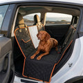 CARLA HOME Waterproof Dog Car Seat Cover Hammock - Black - Nylon - Dog Set Cover