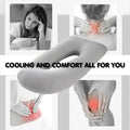 CARLA HOME U Shape Pregnancy Pillow Full Body Support - Green - Polyester - Full Body Pillow