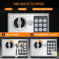 CARLA HOME Electronic Safe Box with Keypad Lock for Cash Locker