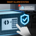 CARLA HOME Electronic Safe Box with Keypad Lock for Cash Locker