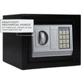 CARLA HOME Electronic Safe Box - Money Safe with Deposit Slot - Black - Cash Locker
