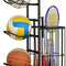 CARLA HOME Ball Storage Rack - 3-Tier Sports Organiser