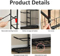 CARLA HOME Ball Storage Rack - 3-Tier Sports Organiser