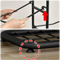 CARLA HOME Ball Storage Rack - 3-Tier Sports Organiser