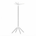 CARLA HOME Folding Clothes Drying Rack, 3 Rotatable Arms, Stainless Steel