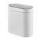 CARLA HOME 7L Automatic Trash Bin with Lid, Motion Sensor Garbage Can White