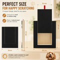 CARLA HOME Dog Nail Scratch Board with Snack Box Sandpaper Puppy Nail Pet