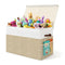 CARLA HOME Large Toy Storage Box with Lid Upgraded Toy Storage Chest Organiser