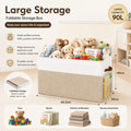 CARLA HOME Large Toy Storage Box with Lid Upgraded Toy Storage Chest Organiser