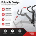 CARLA HOME Wall Mount Bike Rack, Adjustable Foldable Hanger, Garage Storage