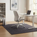 CARLA HOME Office Chair Mat Hard Floor Protector, 120x90 cm, Anti-Slip, Grey