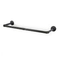 CARLA HOME Industrial Pipe Wall Clothes Rack, 92cm Bar Garment Rack