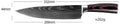 Professional Chef's Knives for Kitchen and Restaurants (20 cm)