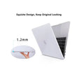 MacBook Air Hard Shell Case in Matte Pink with Keyboard Cover for A2337/A2179/A1932