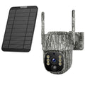 4G Solar Trail Camera in Black with 2.5K Resolution and Live Monitoring