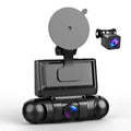 4K 360° Dual Dash Cam with 5G WiFi and GPS, Black, 2K Front and Rear Car Camera, Night Vision
