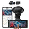 4K Dash Camera with Touch Screen, Black, Front and Rear, 64GB Card Included