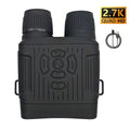 2.7K Infrared Night Vision Goggles with 36MP Resolution and 10X Zoom, Black