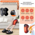 Heated Knee Brace Wrap with Vibration and Heat Therapy in Black, 51cm