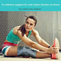 Black Knee Compression Sleeve for Sports Support, Size XL