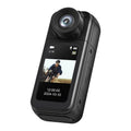 2.7K HD Mini Action Camera with 180° Rotating Lens, Portable and Compact for Outdoor Sports