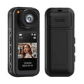 2.7K HD Mini Action Camera with 180° Rotating Lens, Portable and Compact for Outdoor Sports