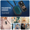 2.7K HD Mini Action Camera with 180° Rotating Lens, Portable and Compact for Outdoor Sports