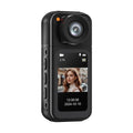 2.7K HD Mini Action Camera with 180° Rotating Lens, Portable Design, 64GB TF Card Included