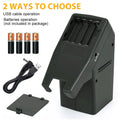 Photography Slide Viewer with 3X Magnification, Black, Desktop Design