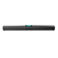 Wireless Bluetooth 5.0 Black Sound Bar Speaker with RGB Light, 538x73x48mm