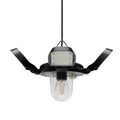Solar Pendant Light 192LED Waterproof Motion Sensor Indoor Outdoor Black