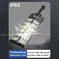 80000LM 5000W Black Solar Street LED Light with Radar Sensor and Remote Control for Outdoor Use - 5000W/1152LED