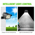 LED Motion Solar Sensor Light 63 LED Black Outdoor Security Flood Lamp 2-Pack