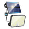 190 LED Black Solar Powered Motion Sensor Outdoor Security Flood Light