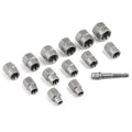 15-Piece Black Impact Damaged Bolt Nut Screw Remover Tool Kit