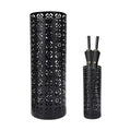 Multifunctional Black Metal Flower Storage Bucket Umbrella Holder Rack 1060x410mm