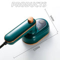 Portable Mini Handheld Garment Steamer in Creamy White for Home & Travel