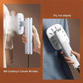 Portable Handheld Black Steam Iron for Home & Travel, 72x100mm