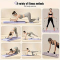 8-in-1 Multifunctional Fitness Board in Black for Core Strength and Abdominal Training - Purple
