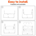 Electric Bassinet Crib Grey Baby Cradle with Lullabies and Remote Control