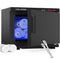 White 16L Black Hot Towel Warmer UV Sterilizer Cabinet for Salon and Home Use