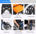 Blue Wheelchair Lightweight 20