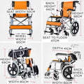 Black Wheelchair Lightweight 20