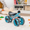 Baby Balance Bike for Toddlers 1-2 Years, Blue, 47x20x37.5cm, 4 Wheels